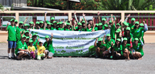 VIV Group and key customers planting 1,450 mangrove seedlings together